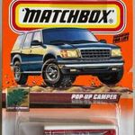 Matchbox MB447b Pop Up Camper, amerikai #62-es hosszú bliszterben, kiváló bontatlan állapotban fotó