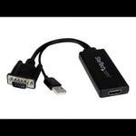 StarTech.com VGA to HDMI Adapter with USB Audio & Power - Portable VGA to HDMI Converter - 1080p ... fotó