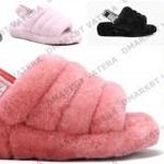 Ugg Fluff Yeah Női Gyerek Férfi Unisex Szőrös Papucs Szandál 36-44 fotó