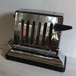 RETRO régi KENYÉRPIRÍTÓ, TOASTER 2 TMP 960 400 W ÜZEMKÉPES NIKKELEZETT fotó