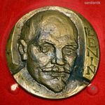 LENIN BRONZ PLAKETT DOBOZBAN fotó