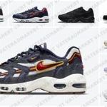 Új NIKE AIR MAX 96 II Női Férfi Gyerek Unisex Cipő Utcai Sportcipő Edzőcipő 36-45 Sneaker fotó