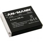 NB-6L Canon kamera akku 3, 7V 750 mAh, Ansmann (5044453) fotó