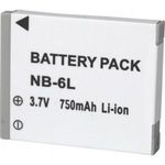 NB-L6 Canon kamera akku 3, 7 V 600 mAh, Conrad energy fotó