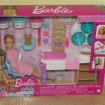 Új! Barbie GJR84 feltöltődés - Szépségszalon játékszett (Barbie baba szett) fotó