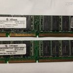 512 Mb (2x256 Mb) Infineon PC133 SD-RAM kit. (retro) fotó