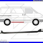 VW CARAVELLE T4 1996.01-2003.03 /70, 7D/ Küszöb jobb tolóajtó alatti (140cm) (külső ... fotó