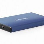 Gembird EE2-U3S-3-DB USB3.0 2, 5" Enclosure Aluminium DeepBlue EE2-U3S-3-DB Kiegészítő, Kellék Mob... fotó