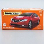 Nissan Sentra 2016 1: 64 Matchbox piros fotó