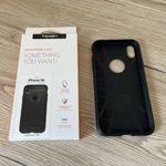 Spigen Rugged Armor Apple iPhone XR Matte Black tok fotó