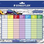 Staedtler Stundenplan Falinaptár magyar, angol, francia, spanyol 1 hét/1 oldal 1 db fotó