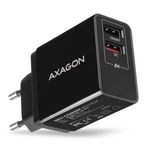 Axagon ACU-QS24 QC3.0 + 5V-1.2A hálózati töltő fekete (ACU-QS24) fotó