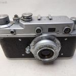 ZORKIJ ZORKI C / LEICA /FÉNYKÉPEZŐGÉP RÉGI SZOVJET RETRO RITKA INDUSTAR 22 OBJEKTíV fotó