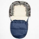 Téli lábzsák New Baby Lux Wool blue fotó