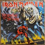 Iron Maiden The Number Of The Beast bakelit lemez, hanglemez LP (734) fotó