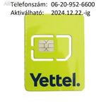 ÚJ!!! Yettel-es (Telenor-os, Pannon-os) normál-micro SIM kártya Könnyű hívószámmal !!! fotó