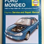 Ford Mondeo benzines javítási könyv (1993-2000) Haynes fotó