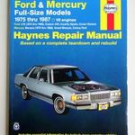 Ford LTD, Custom 500, Country Squire, Crown Victoria; Mercury Marquis, Colony Park (75-87) Haynes fotó