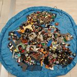 6.5 kg vegyes ömlesztett lego, Batman, City, figurák fotó