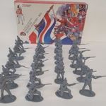 1973 Airfix Military Series Waterloo British Infantry 1815 - ANGOL játékkatonák EREDETI DOBOZBAN!!! fotó