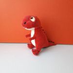 Eredeti Rexi & Lisa Jurassic T-Rex dinoszaurusz 26 cm plüss dinó kabala figura ! EXTRA !!! fotó