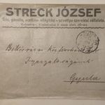 Streck József Kolozsvár - Gáz, gazolin acetilén-világítási és szivattyú szer. vállalat 1911. fotó