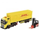 Dickie Toys Tehergépjármű modell Volvo DHL teherautók Kész modell Tehergépjármű modell fotó