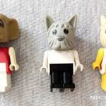 Lego fabuland figura elefánt egér kutya dog állatfigurák fotó