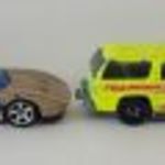 4db Matchbox autó: Jeep Hurricane, Chevrolet Suburban, Ford GT, Porssche 959 fotó