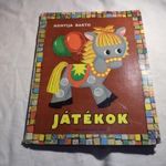 [CAB] Játékok, 3D-s retro mesekönyv 1978 fotó