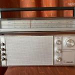 PHILIPS 15 RL 518 RÉGI RETRO TÁSKARÁDIÓ '70-ES ÉVEK ELEJÉRŐL fotó