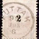 1898 feketeszámú krajcáros FUTTAK bélyegzés Vajdaság Serbia Gudlin E3.20 / 60 pont (c11) fotó