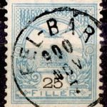 1900 turul FEL-BÁR bélyegzés Felbár Felvidék Slovakia Gudlin E3.20 / 60 pont (c11) fotó