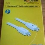 Delock Thunderbolt 0, 5m fehér kábel (83165) fotó