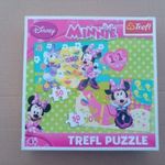 Trefl Minnie 2x50 darabos puzzle kirakó fotó