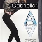 Gabriella Classic Arctic 500den leggings Art.No.: 160 Szürke 5=XL, Fekete 1/2=XS/S, 3/4=M/L 3990FT/DB fotó