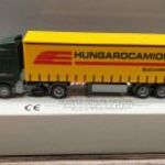 MB Actros Hungarocamion terepasztalra, vitrinbe, AWM H0 modell (makett) fotó