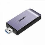 Ugreen USB 3.0 SD / micro SD kártyaolvasó - Szürke (50541) fotó