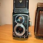 ROLLEIFLEX ROLLEICORD VA K3E TLR fényképezőgép Xenar F3.5 75 fotó