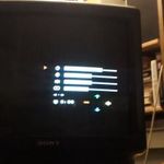 Sony trinitron CRT tv fotó