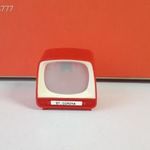 Retro Vintage régi trafikáru mini TV képnézegető St. Corona ! fotó