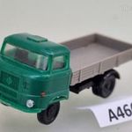 A466 TT 1: 120 BTTB Zeuke IFA W50 platós teherautó jármű – zöld kabinnal fotó