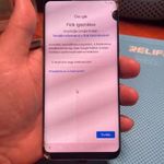 SAMSUNG S8 PLUS - TELEFON+AKKU - ÉRINTŐHIBÁS - GOOGLE FIÓK ZÁROLT fotó