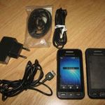 2db Samsung GT-S5230 S5230 + headset + adatkábel Retro Mobiltelefon +töltő Vintage mobil egyben fotó