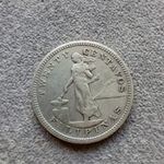 1903 ezüst Fülöpszigeteki USA 20 Cent fotó