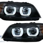 U-LED 3D fényszórók, halogén, BMW 3-as sorozat E90 Limousine E91 Touring (2005.03-2008.08) LHD fe... fotó