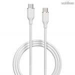 DEVIA JELLY adatátviteli kábel / USB töltő - Type-C / Type-C csatlakozók, 1, 2m hosszú, 60W, PD gy... fotó