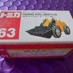 TOMICA (Tommy Takara) miniMatchbox FURUKAWA WHEEL LOADER FL140 fotó