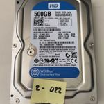 WD HDD, Western Digital Caviar Blue 3.5", 500GB, WD5000AAKX fotó