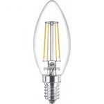 Philips Lighting 77779100 LED EEK F (A - G) E14 4.3 W = 40 W Melegfehér (Ø x H) 3.5 cm x 9.7... fotó